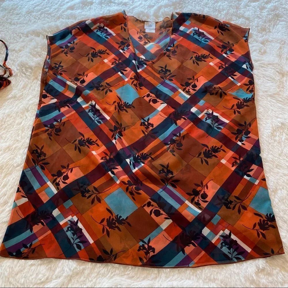 Cabi 2 Piece Lattice Top, Size Small
